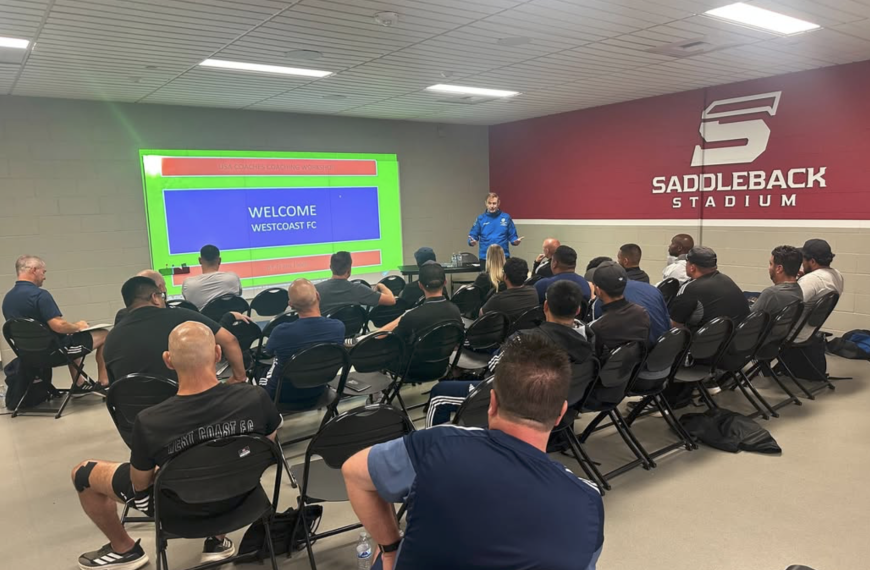 Another great workshop off and on the pitch. 